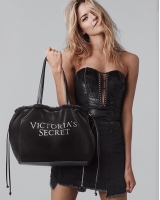 Оксамитова сумочка Victoria's Secret Velvet Logo Tote