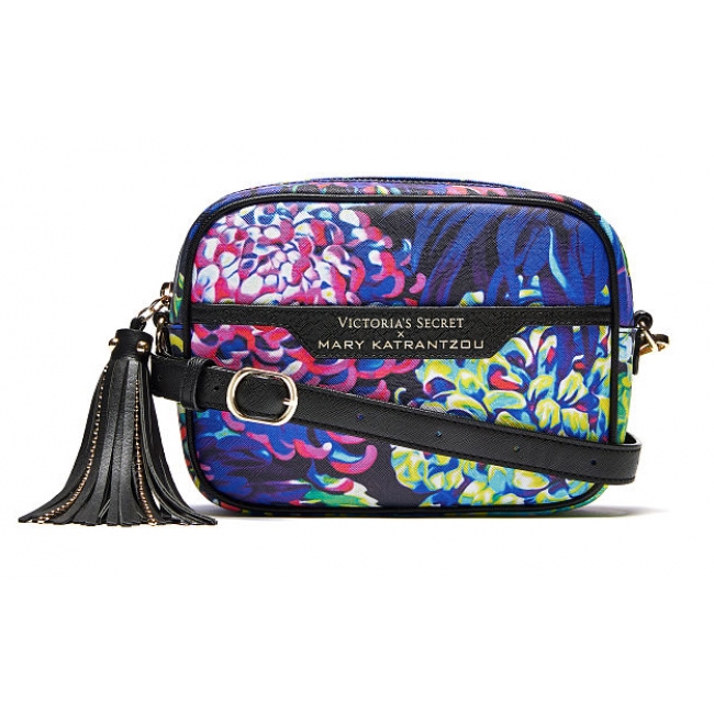 Сумка Кросбоді Victoria's Secret Convertible City Crossbody, Blue Flowers
