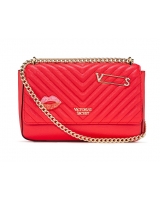 Сумочка Embellished V-Quilt Shoulder Bag