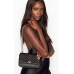 Сумочка Victoria's Secret Pebbled V-Quilt Small Street Shoulder Bag, Black Dots