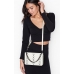 Сумка Кросбоді Victoria's Secret Pebbled V-Quilt Crossbody, White