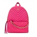 Рюкзак Victoria's Secret Pebbled V-Quilt Small City Backpack, Neon pink