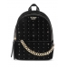 Рюкзак Victoria's Secret Velvet V-Quilt Small City Backpack, Black rhinestones