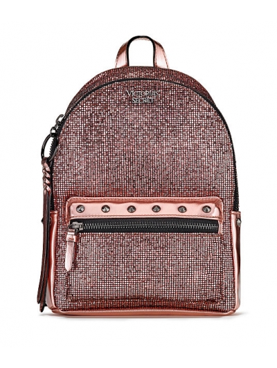 Рюкзак Victoria's Secret Sparkle Small City Backpack, рожевий