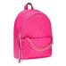 Рюкзак Victoria's Secret Pebbled V-Quilt Small City Backpack, Neon pink