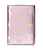 Обкладинка для Паспорта Victoria's Secret Pop Heart Metallic Passport Cover