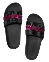Шльопанці Victoria's Secret PINK Velvet Single Strap Slide