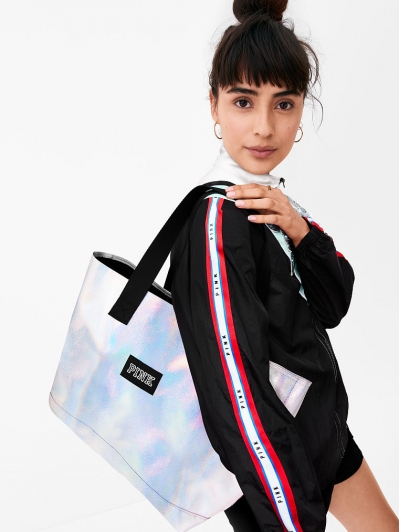Голограмна Сумка PINK Tote