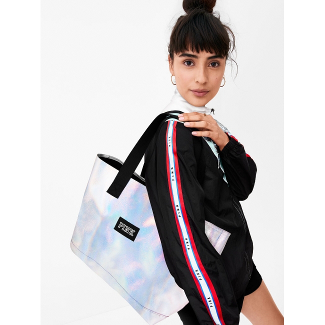 Голограмна Сумка PINK Tote
