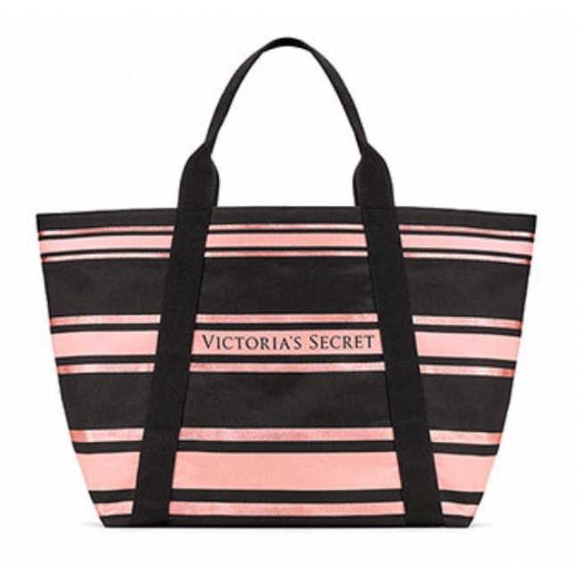 Сумка з блискучими смужками Victoria's Secret Sparkle Tote