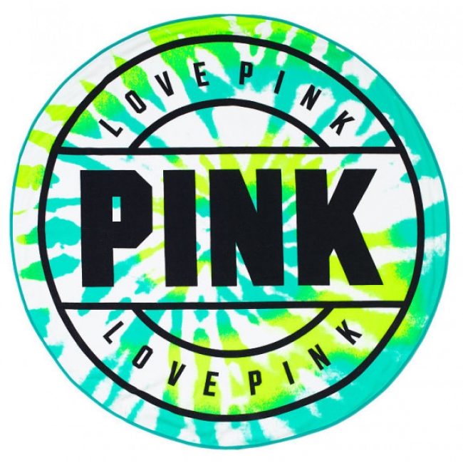 Круглі Рушники Pink Beach Towel