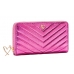 Гаманець Victoria's Secret V-Quilt Metallic Crackle Zip Wallet