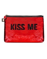 Косметичка-клатч із колекції Victoria's Secret Message Sequin Beauty Pouch