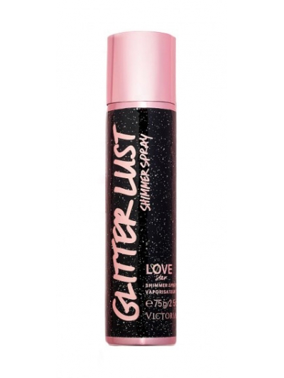 Парфумований спрей з блискітками Вікторія Секрет Love Shimmer Spray, 75 ml