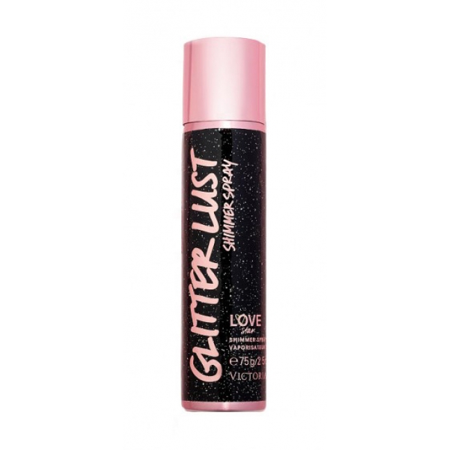 Парфумований спрей з блискітками Вікторія Секрет Love Shimmer Spray, 75 ml