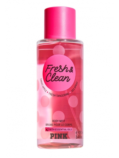 Спрей Victoria's Secret PINK Fresh & Clean Body Mist, 250 ml свіжий аромат
