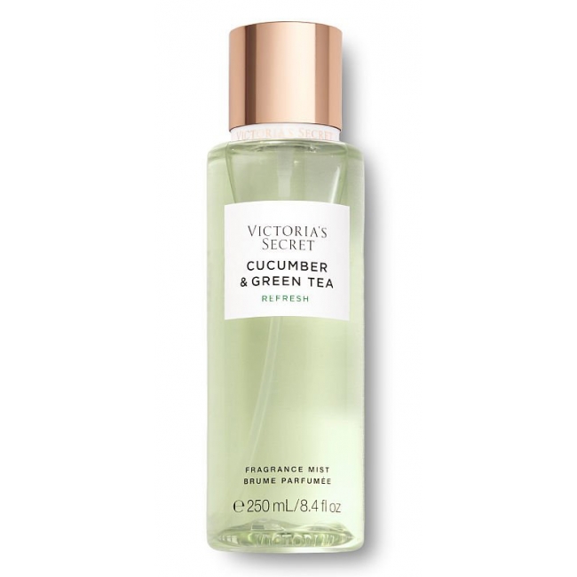 Спрей для тіла Victoria’s Secret Cucumber & Green Tea Natural Beauty Fragrance Mist, 250 ml
