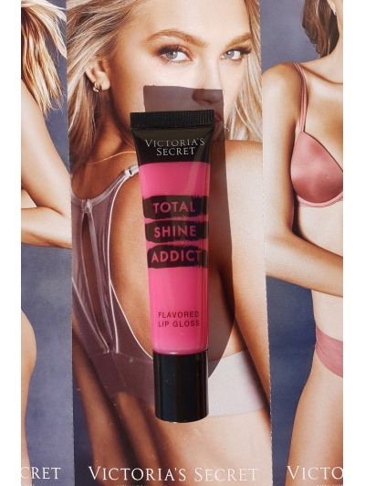 Блиск для Губ Victoria's Secret Total Shine Addict Flavored Lip Gloss яскрав-рожевий