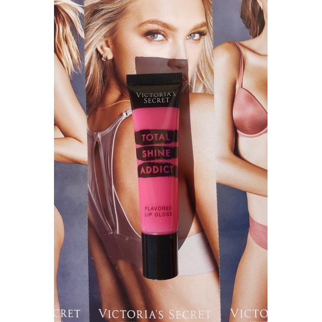 Блиск для Губ Victoria's Secret Total Shine Addict Flavored Lip Gloss яскрав-рожевий
