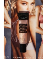 Блиск для губ Victoria's Secret Total Shine Addict Flavored Lip Gloss рожевий з шиммером