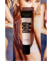 Блиск для губ Victoria's Secret Total Shine Addict Flavored Lip Gloss прозорий з шиммером