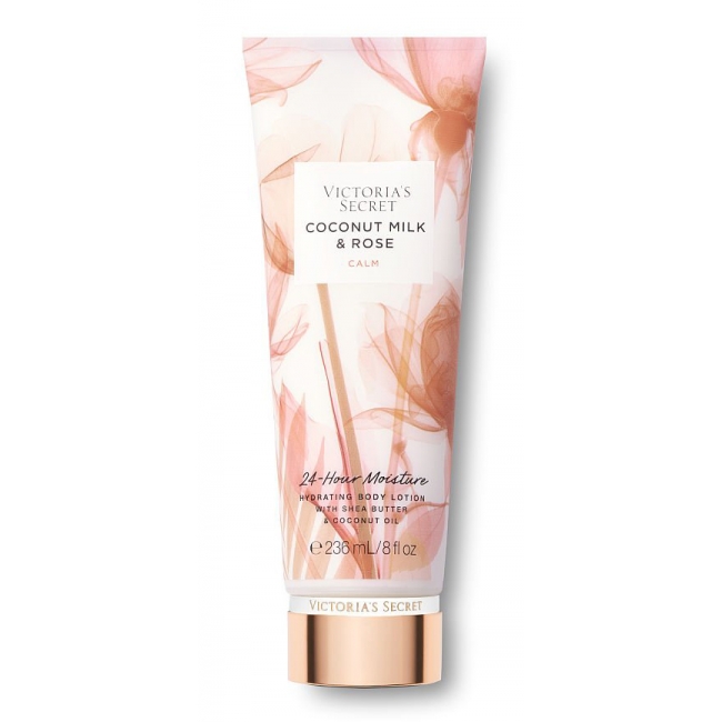 Лосьйон Для Тіла Victoria’s Secret Coconut Milk & Rose Natural Beauty Hydrating Body Lotion, 236 ml