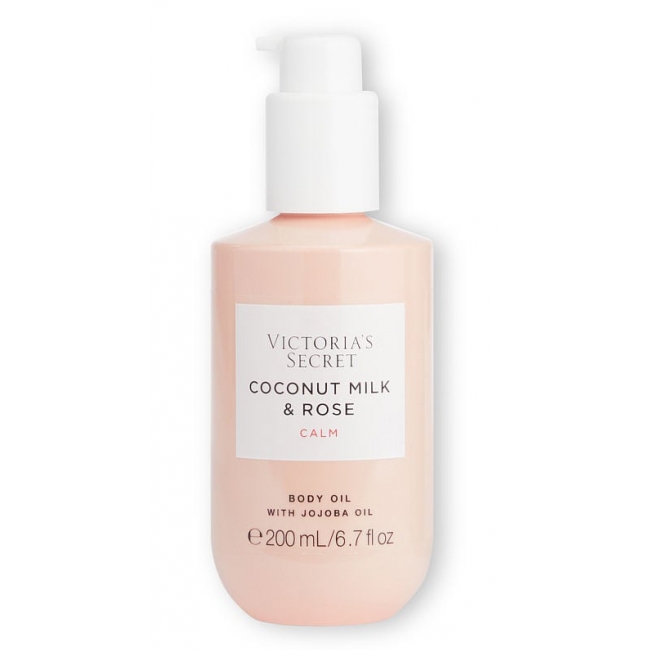 Олія Для Тіла Victoria's Secret Coconut Milk & Rose Natural Beauty Conditioning Body Oil , 200 ml 