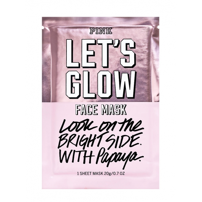 Маска для Особи Victoria's Secret PINK Let's Glow Face Mask