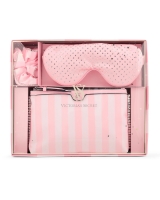 Подарунковий набір Victoria's Secret Travel Kit Gift Set, Рожева смужка