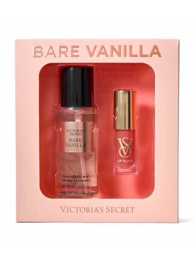 Подарунковий набір Victoria's Secret Bare Vanilla Mist & Kiss Two-Piece Gift Set