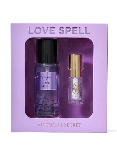 Подарунковий набір Victoria's Secret Love Spell Mist & Kiss Two-Piece Gift Set