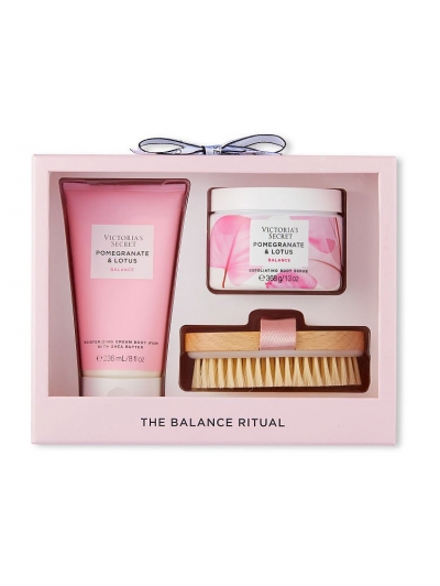 Подарунковий набір Victoria's Secret Pomegranate & Lotus Natural Beauty Body Care Ritual