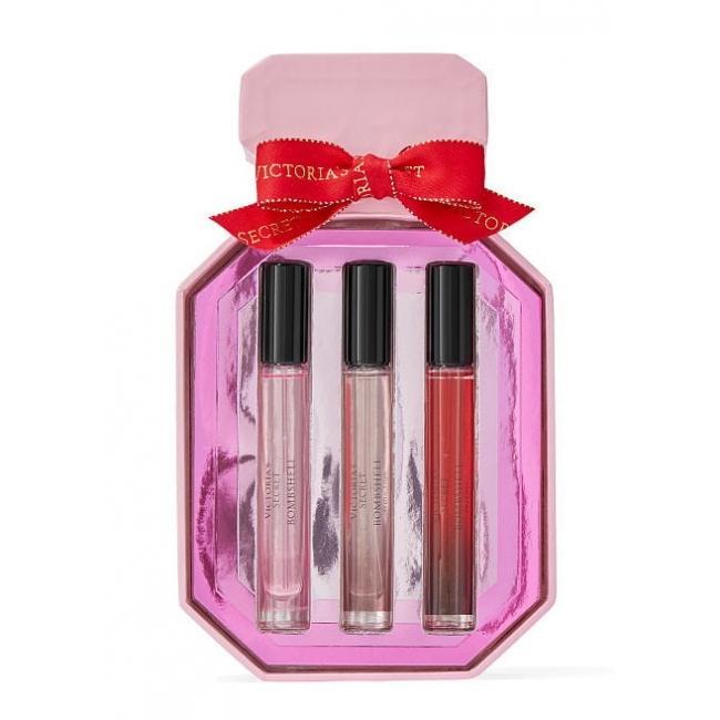 Подарунковий набір роликових парфумів Victoria's Secret Best of Bombshell Trio