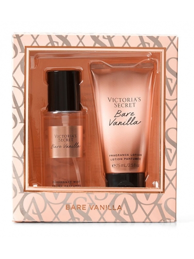 Подарунковий набір Victoria's Secret Bare Vanilla Mini Mist & Lotion Duo