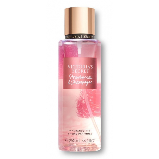 Спрей для тіла Victoria's Secret Strawberries & Champagne Fragrance Mist, 250 ml