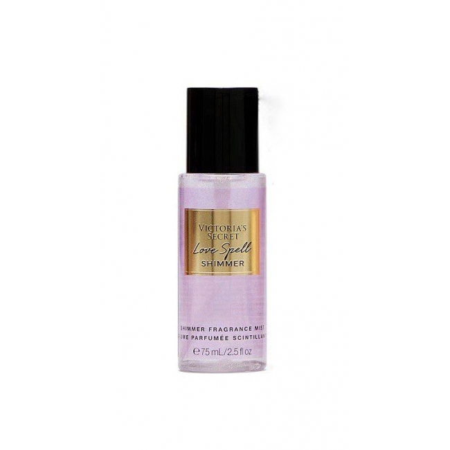 Спрей з блискітками Victoria's Secret Love Spell Holiday Shimmer Fragrance Mist, 75 ml