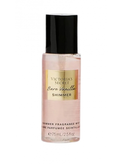 Спрей з блискітками Victoria's Secret Bare Vanilla Holiday Shimmer Fragrance Mist, 75 ml