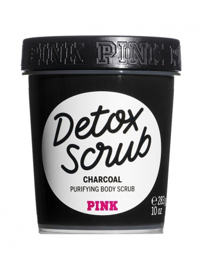 Скраб для тіла з ефектом детокс Вікторія Сикрет PINK Detox Purifying Scrab