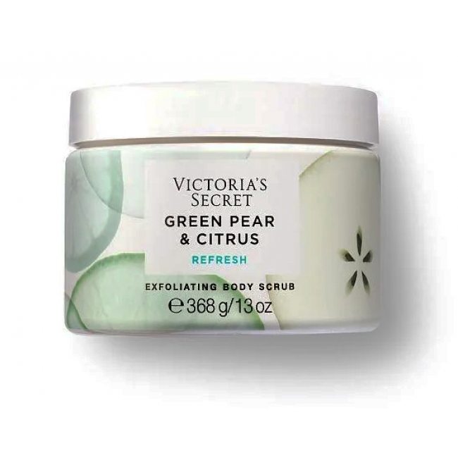 Скраб Для Тіла Victoria's Secret Green Pear & Citrus REFRESH Exfoliating Body Scrub