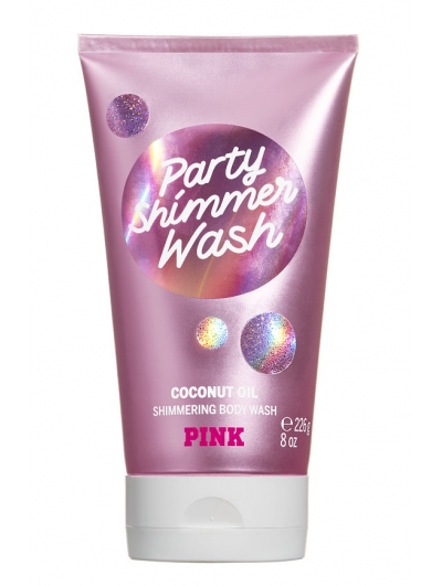 Гель для душу з мерехтливими частинками та кокосовим маслом Coconut Oil Shimmering Body Wash
