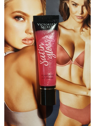 Блиск для Губ Victoria's Secret Lip Silk Satin Gloss. Grapefruit Blast