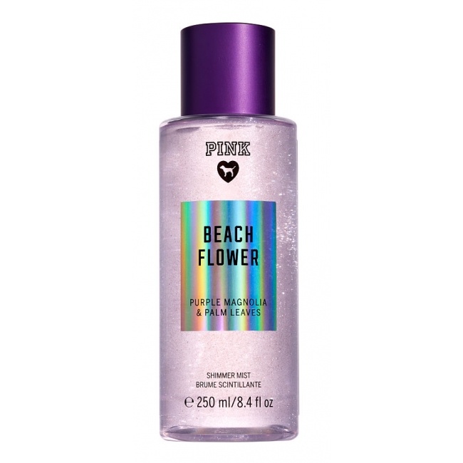 Спрей з блискітками Victoria's Secret Pink Beach Flower Shimmer Body Mist
