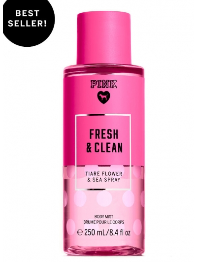 Спрей для тіла Victoria's Secret PINK Fresh & Clean Body Mist, 250 ml
