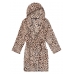 Халат Victoria's Secret Hooded Short Cozy Robe, Leopard Print
