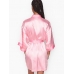 Смугастий Атласний Халат-Кімоно Victoria's Secret, Pink Stripe
