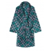 Халат Victoria's Secret Plush Short Cozy Robe, Green Plaid