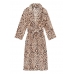 Халат Victoria's Secret Plush Long Robe, Leopard