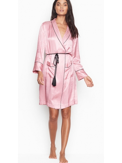 Сатиновий Халат Вікторія Секрет Tassel-tie Satin Robe