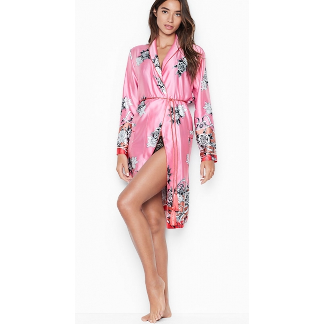 Сатиновий Халат Victoria’s Secret Tassel-tie Satin Robe