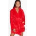 Халат Victoria's Secret Plush Short Cozy Robe, Red